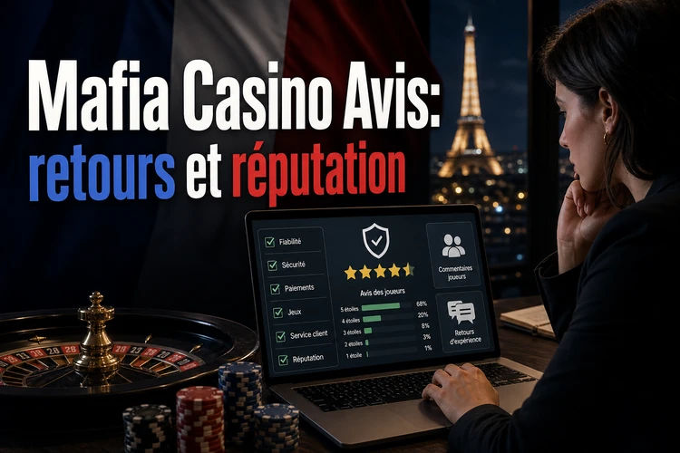 Mafia Casino Avis: retours joueurs, réputation et points à vérifier