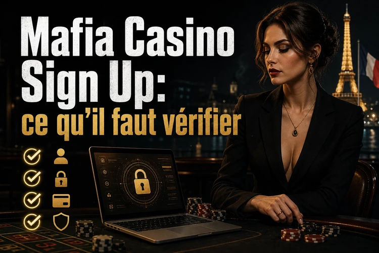 Mafia Casino Sign Up: ce qu’il faut vérifier avant de commencer