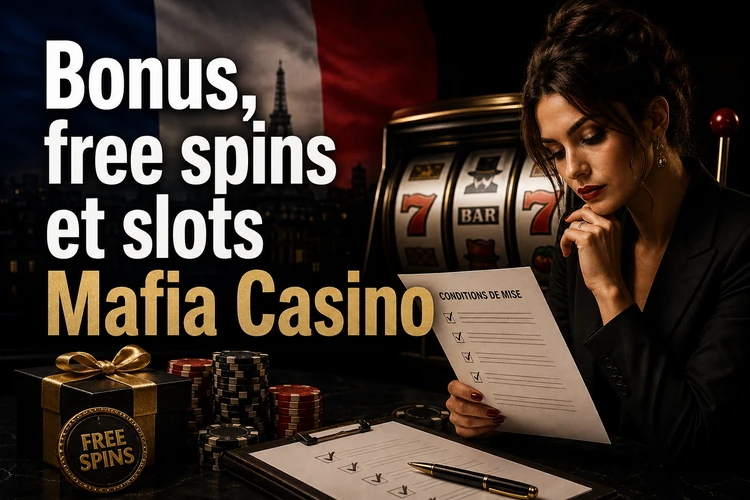 Bonus, free spins et slots Mafia Casino
